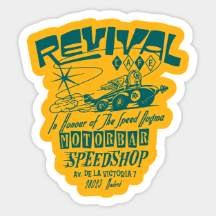 Revival Café Sticker